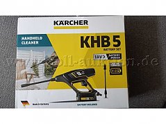 Bild vom Karton des  Handgehaltenes Reinigungsgerät KHB 5