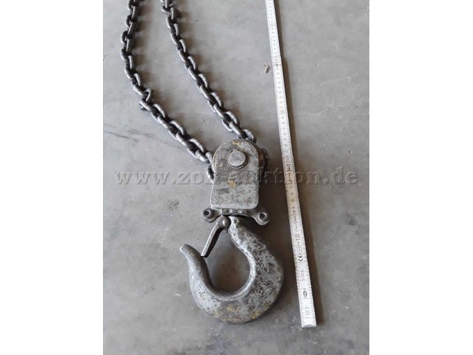 1 handkettingtakel / kettingtakel 2,5 t van YALE, incl. loopkat/frame – foto 10 – kavel bij Zoll-Auktion, Northeim