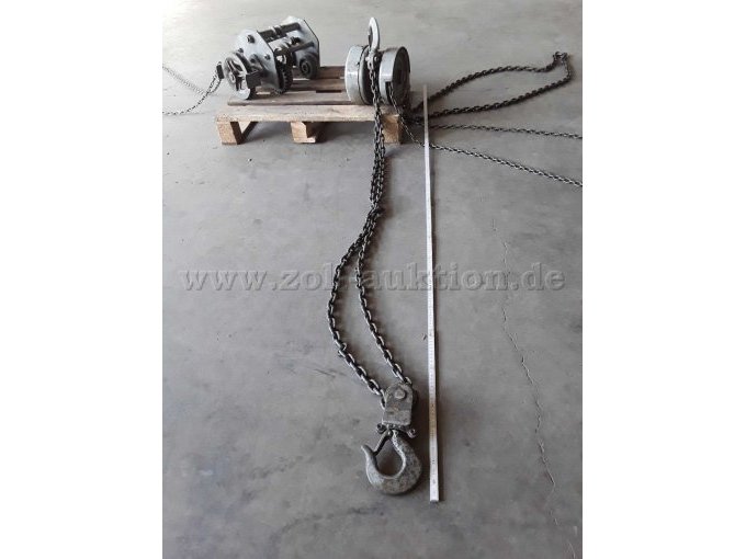 1 handkettingtakel / kettingtakel 2,5 t van YALE, incl. loopkat/frame – foto 9 – kavel bij Zoll-Auktion, Northeim