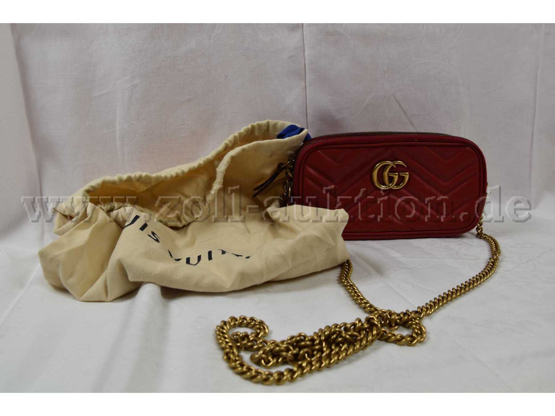 1 Handtasche „Gucci“ GG Marmont Triple Zip