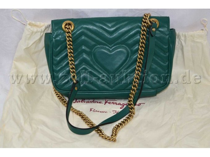 1 Handtasche „Gucci“ Modell: GG Marmont Matelasse - Rückansicht