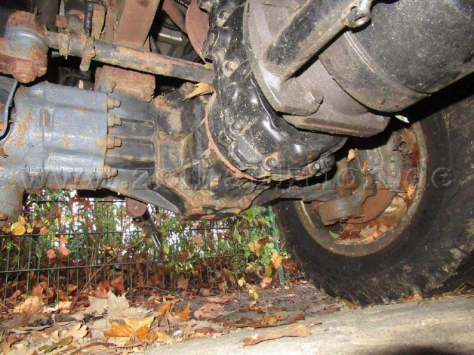 14 Korrosion an Rahmen, Trägern, Hilfsrahmen, mittragenden Elementen, Achsen, Bremsen schadhaft. Wirkung, Zustand, Korrosion