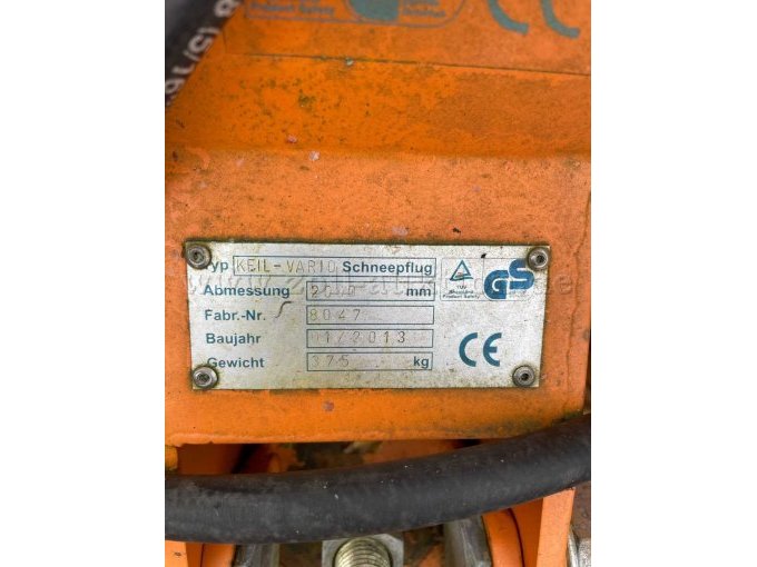 Plakette Schneeschiebeschild