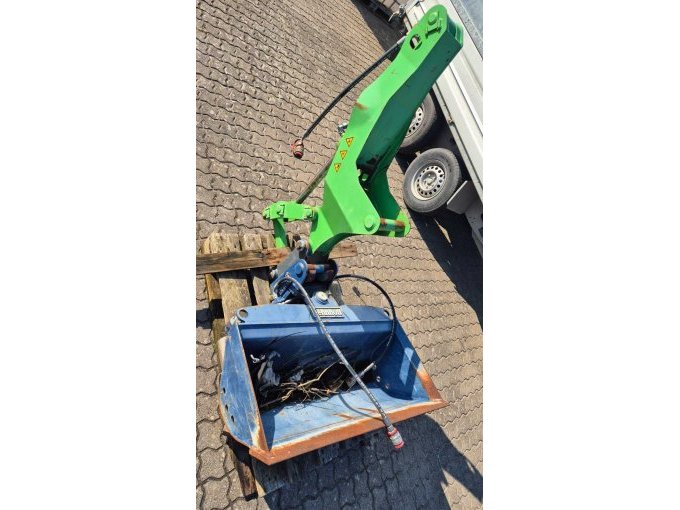 Lehmatic Schnellwechselsytem Lehnhoff mit Grabenräumlöffel