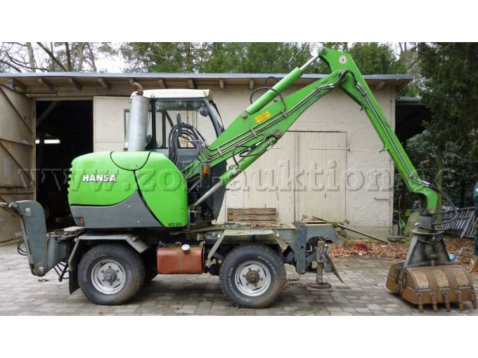 Hansa Bagger DA 4 - Seitliche Ansicht links