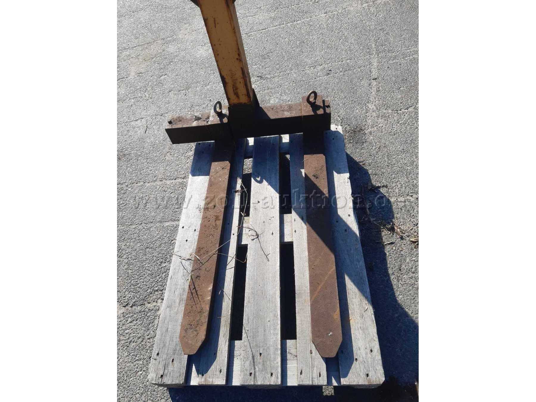 Palettenheber obere Ansicht