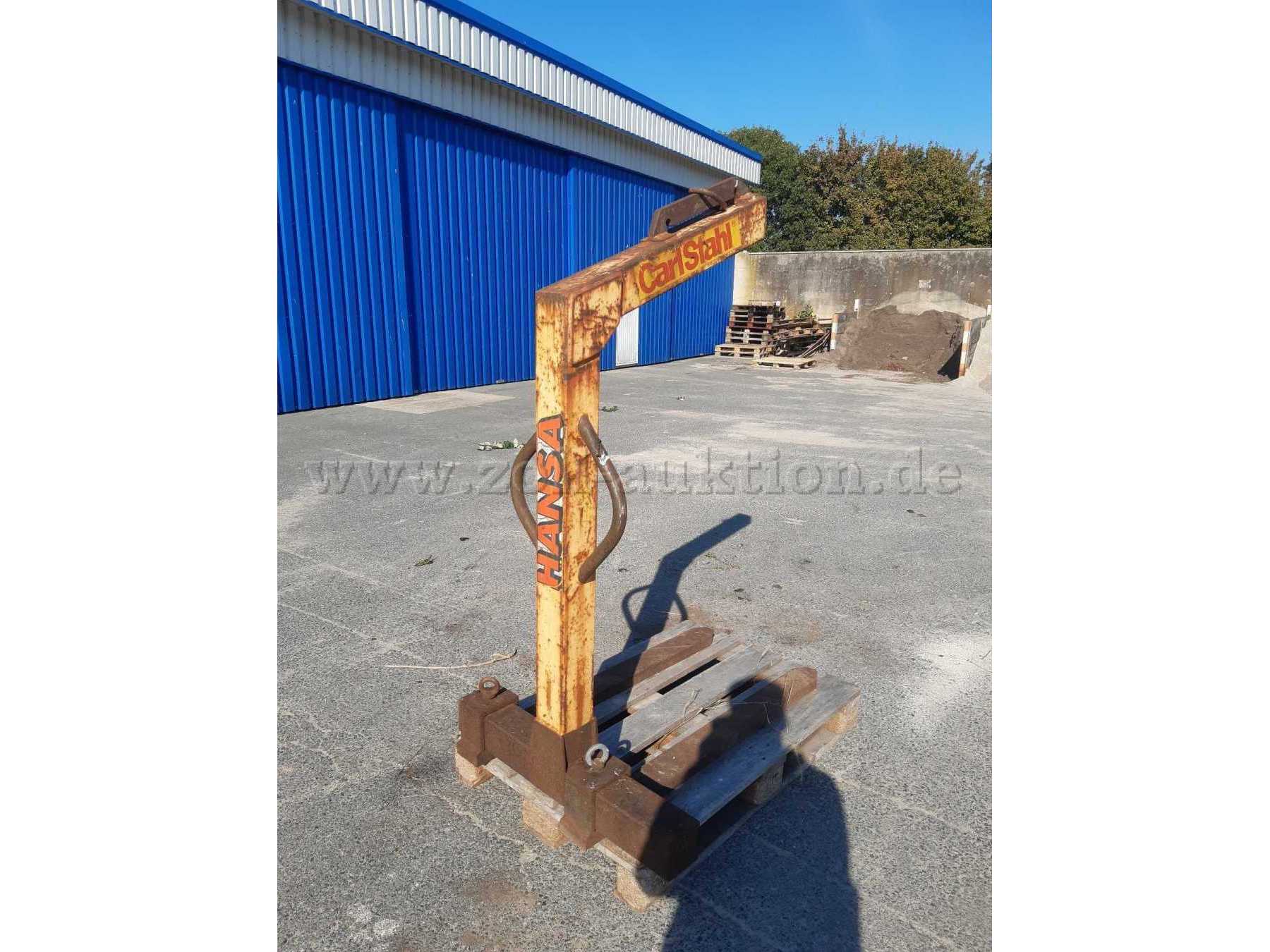 Palettenheber Hinteransicht