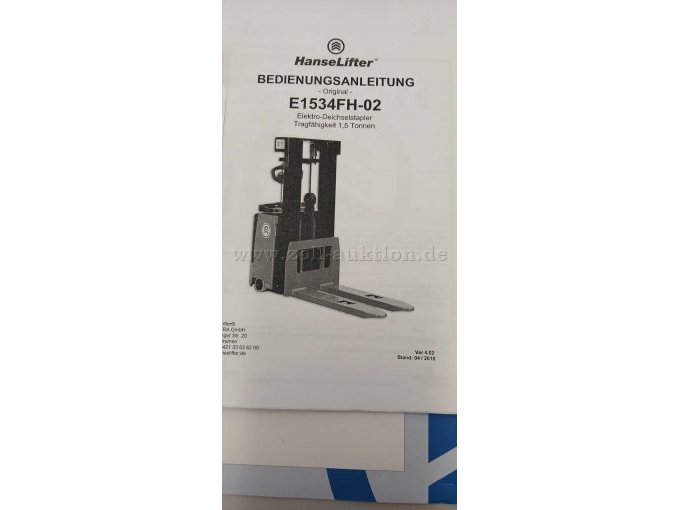 Bedienungsanleitung vorhanden