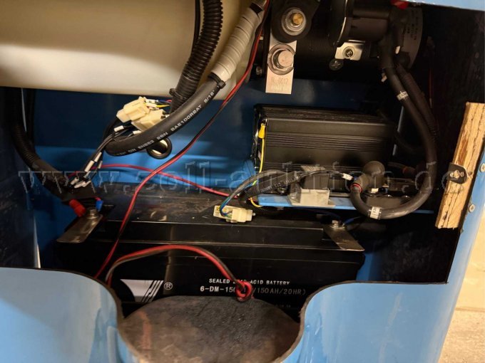 Detailansicht Batterie