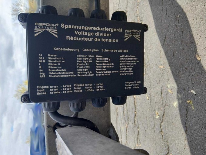 Ansicht Spannungswandler