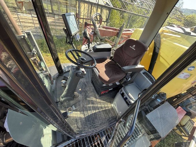 Fahrerkabine-Innenansicht