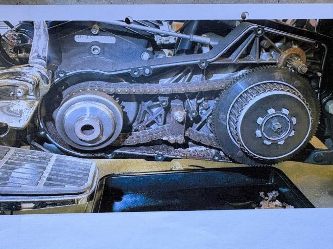 Bild von der Werkstatt Harley-Davidson,Übersicht des Defektes