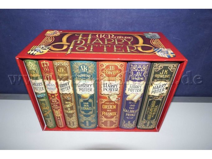 Gesamtansicht der Auktion im Schuber von schräg oben