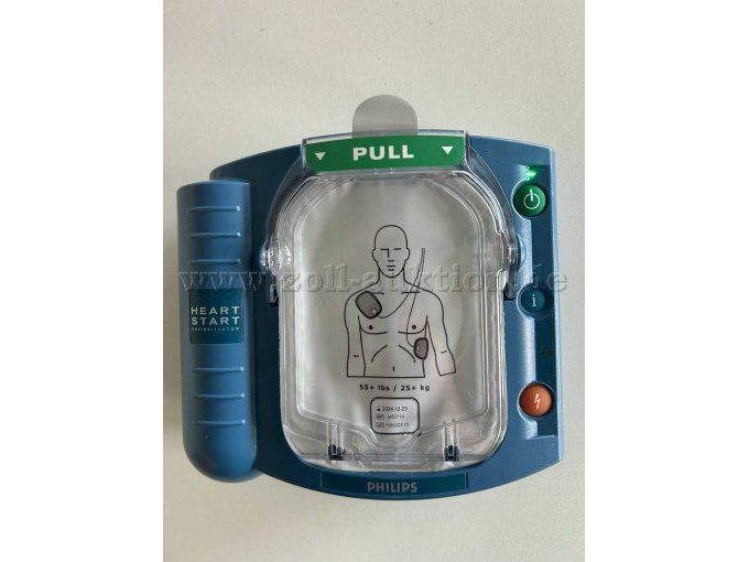 Defibrilator mit Elektrodenkassettte