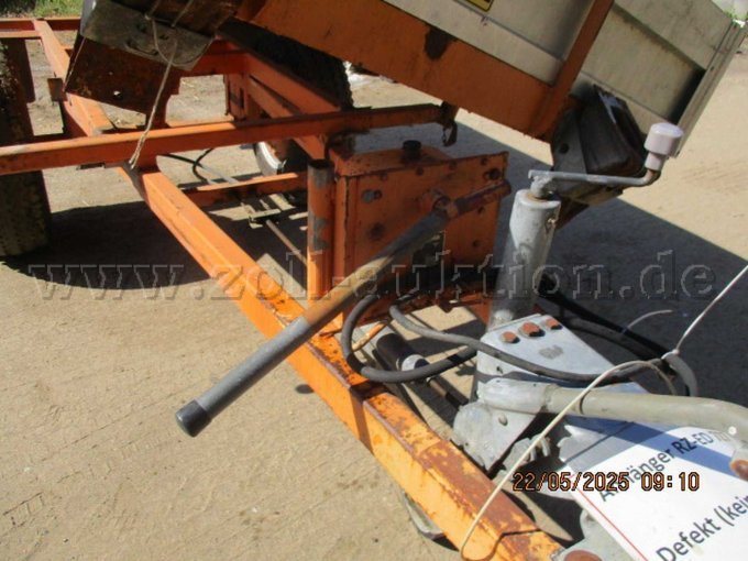 Ansicht Kippeinrichtung