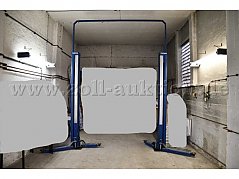 Gesamtansicht Hebebühne