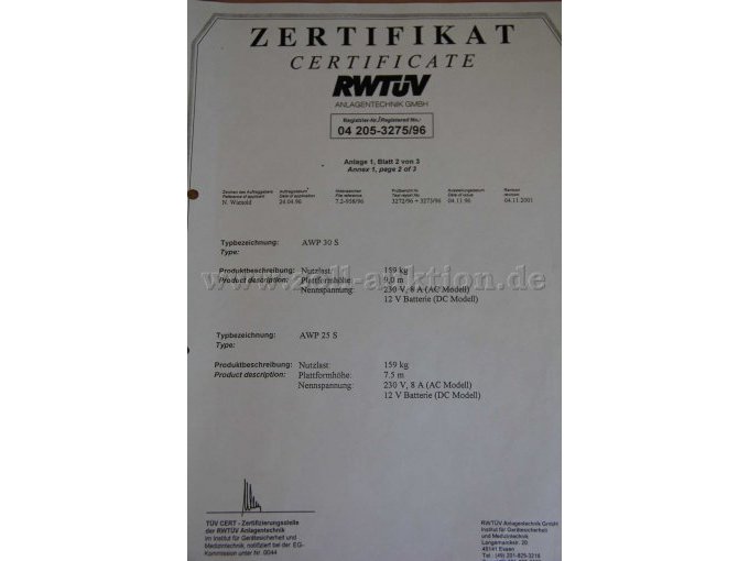 Zertifikat