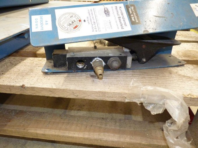 Fußraster/Druckwippe