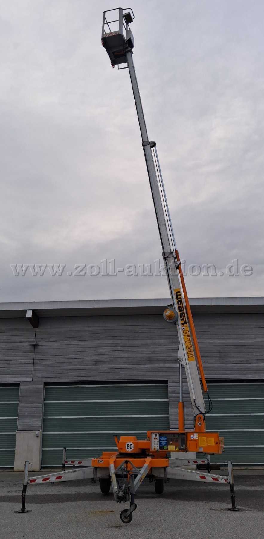 1 Nacelle élévatrice Weber Lift TA1500