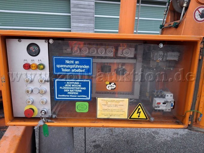 1 hefplatform Weber Lift, type TA1500 – foto 6 – kavel bij Zoll-Auktion, Rohrdorf