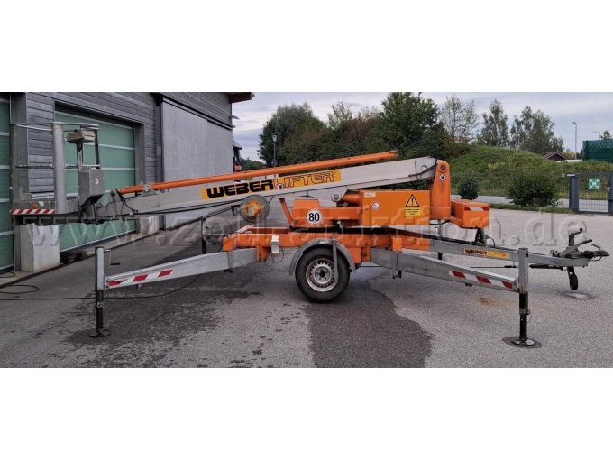 1 hefplatform Weber Lift, type TA1500 – foto 2 – kavel bij Zoll-Auktion, Rohrdorf
