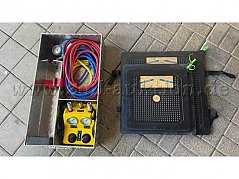 Hebekissensatz 8 bar mit Doppel-Steuerorgan, Druckminderer, Schläuchen & Transportkiste