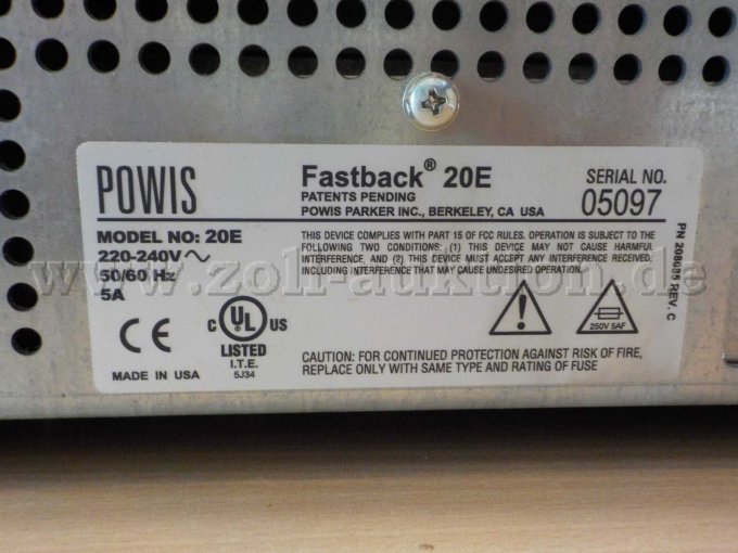1 POWIS-bindmachine met hete lijm, type Fastback 20 E, inclusief bindstroken en toebehoren – foto 3 – kavel bij Zoll-Auktion, Nürnberg