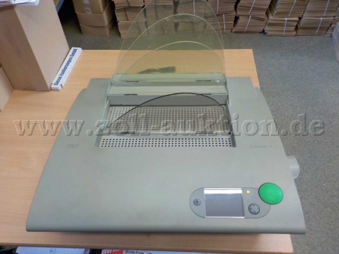 1 POWIS-bindmachine met hete lijm, type Fastback 20 E, inclusief bindstroken en toebehoren – foto 7 – kavel bij Zoll-Auktion, Nürnberg