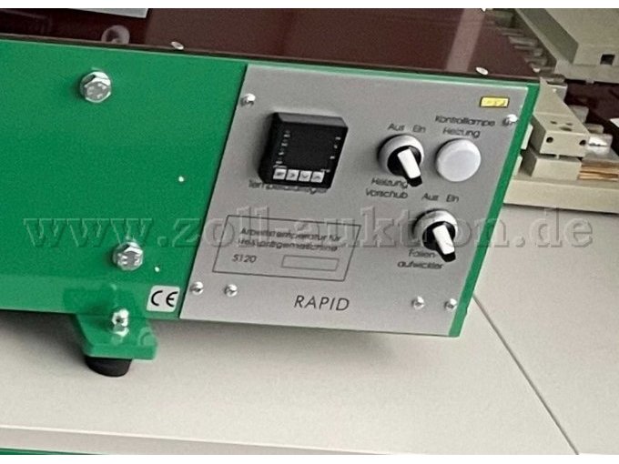 Heißprägemaschine Rapid S 120 CE-Kennzeichnung vorhanden