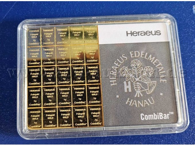 1 Heraeus-goudstaaf van 50 g uit 999,9 fijn goud – foto 3 – kavel bij Zoll-Auktion, Winsen (Luhe)