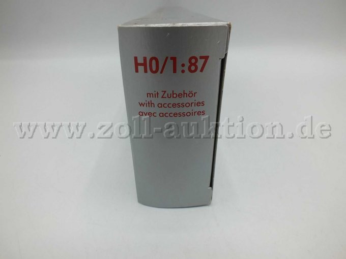 Seitenansicht der Verpackung mit Angaben von Herpa