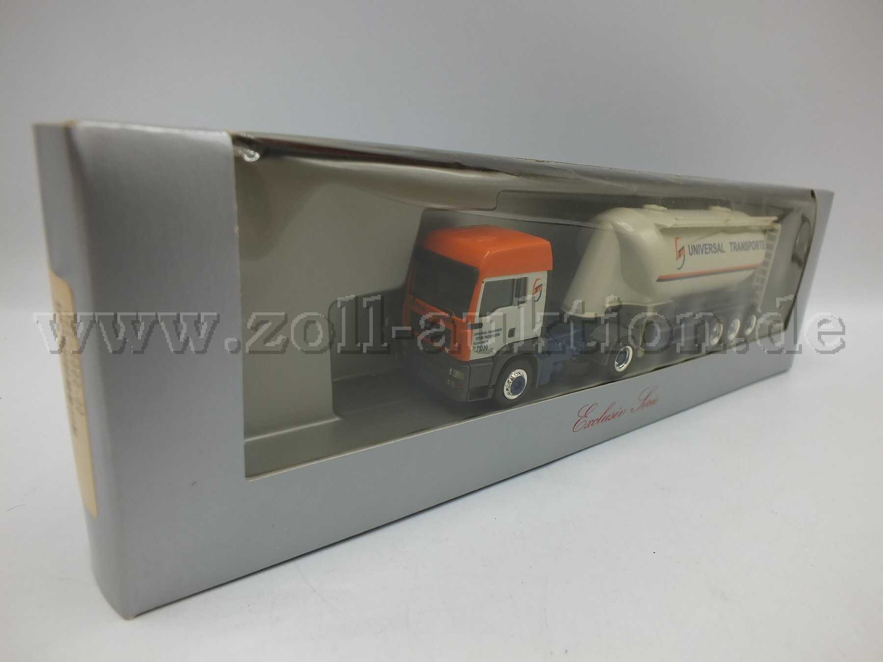 Gesamtansicht der Auktion MAN -Sattelzug