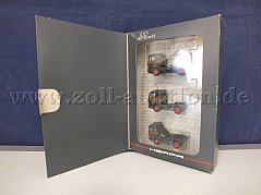 Gesamtansicht Herpa 7555 H0, 3-teiliges Zugmaschinen-Set aus 1986