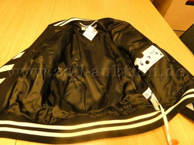 1 Herren-Collegejacke, Baseball Jacket, Off-White, Gr. M – foto 5 – kavel bij Zoll-Auktion, Berlin
