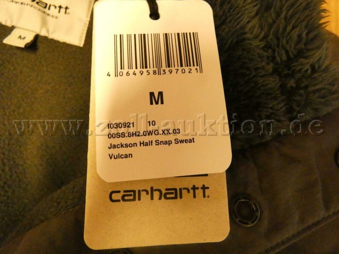 1 Herren-Fleecepullover, Sweat Jacket, Carhartt, Gr. M – foto 3 – kavel bij Zoll-Auktion, Berlin