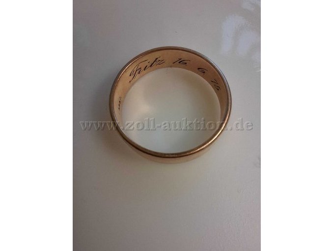 Ring innen mit Gravur