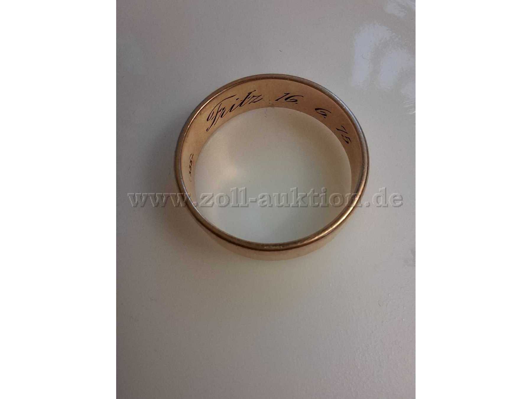 Ring innen mit Gravur