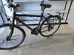 Gesamtansicht Fahrrad von links