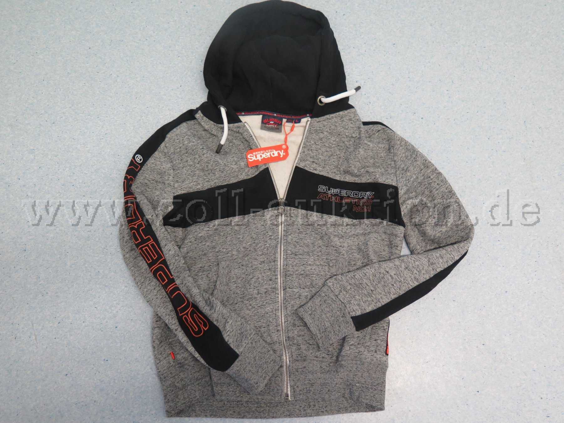 Herrensweatjacke mit Kapuze