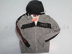 Herrensweatjacke mit Kapuze