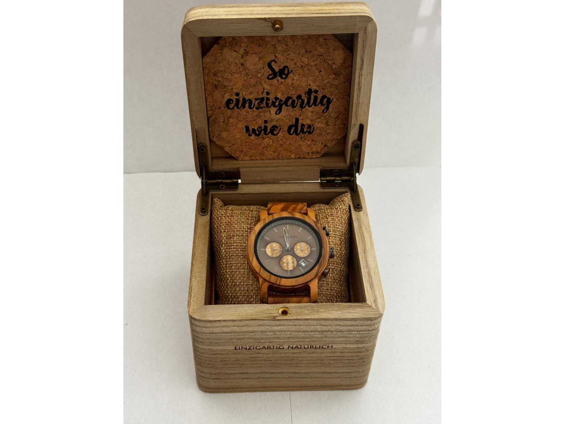 Uhr in Box