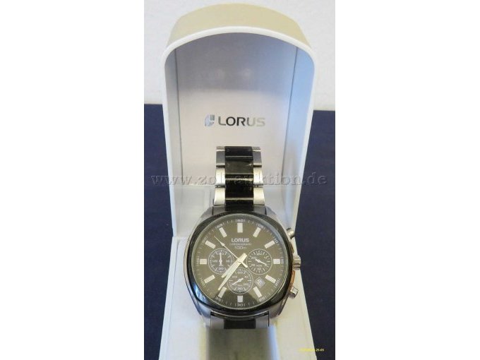 Lorus Chronograph in Uhrenbox