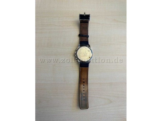 Herrenarmbanduhr Mister Anker von innen
