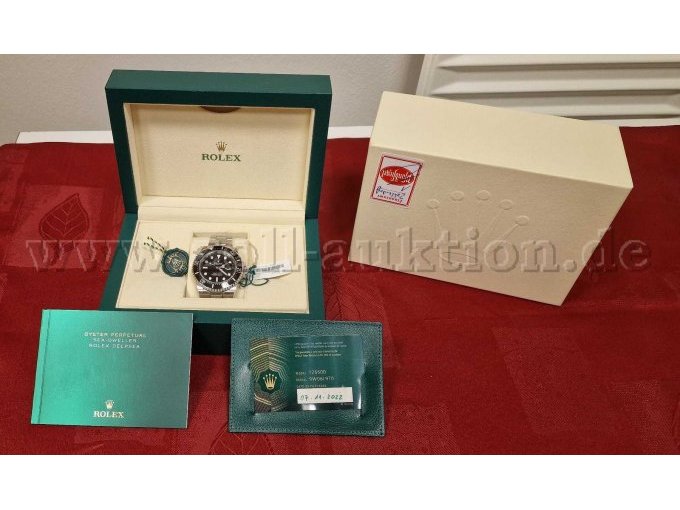 1 Herrenarmbanduhr "ROLEX OYSTER PERPETUAL DATE SEA-DWELLER" – foto 2 – kavel bij Zoll-Auktion, Berlin