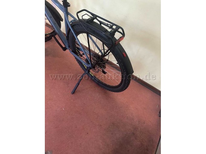 Das Fahrrad von hinten