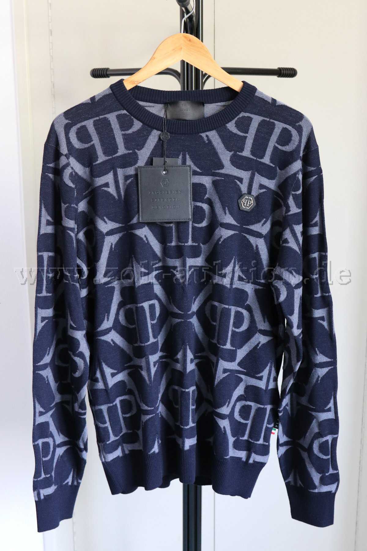 1 Herrenpullover Philipp Plein Größe XL Neu