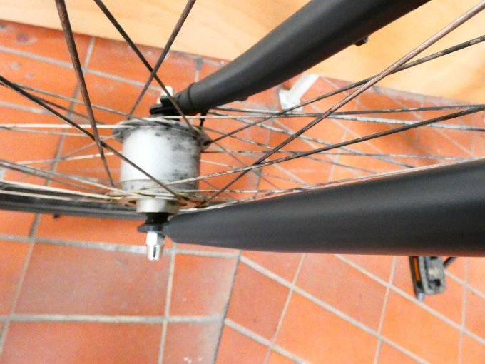 Herrenrad Bocas Bari_ Vorderachse