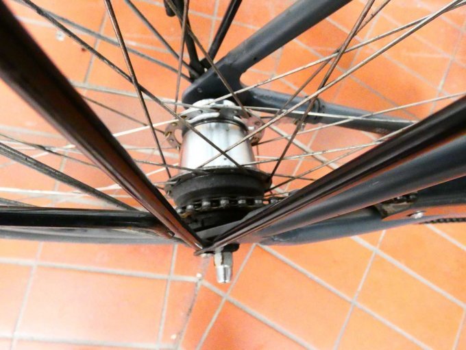 Herrenrad Bocas Bari_ Hinterachse