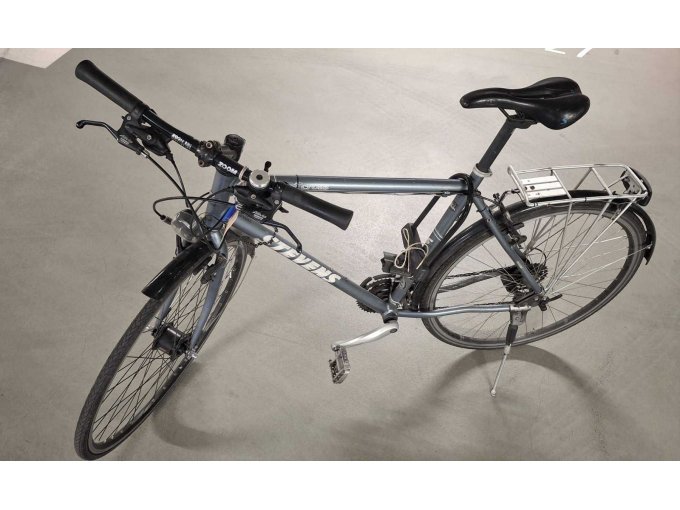 1 herenfiets - crossfiets, Stevens xCross, blauwgrijs, 24 versnellingen, 28", RH55 – foto 3 – kavel bij Zoll-Auktion, Frankfurt am Main