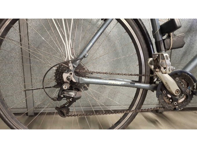 1 herenfiets - crossfiets, Stevens xCross, blauwgrijs, 24 versnellingen, 28", RH55 – foto 6 – kavel bij Zoll-Auktion, Frankfurt am Main